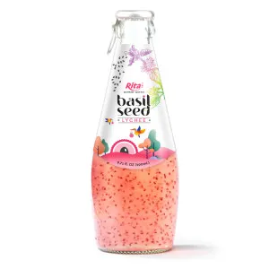 Basil seed 290ml Glass Bottle New 1
