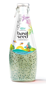 Basil seed 290ml Glass Bottle New 3 1