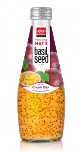 Basil seed 290ml pasion fruit
