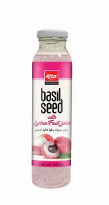 Basil seed Lychee