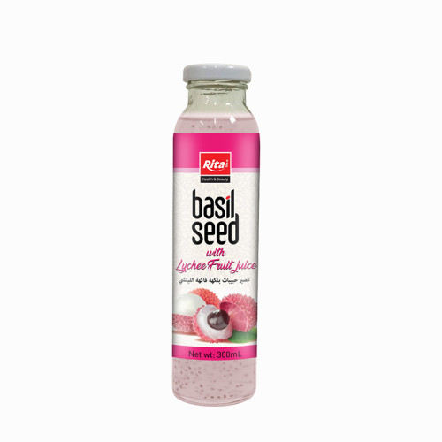 Basil seed Lychee