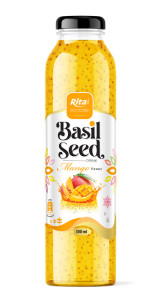 Basil seed drink with mango flavor 300ml