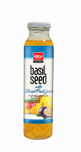 Basil seed mixfruit