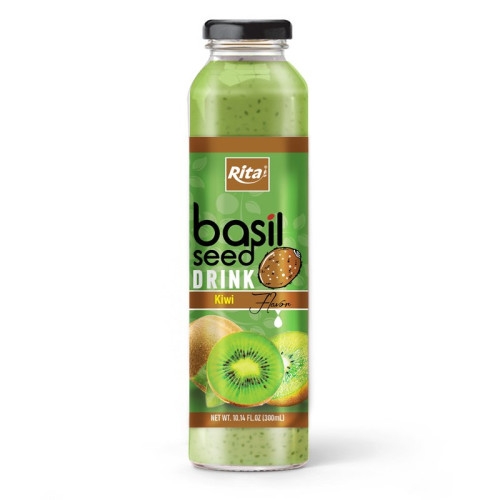 Basil seed with Kiwi