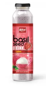 Basil seed with Lychee 
