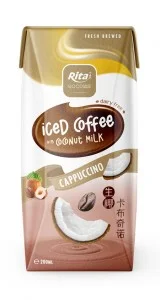 Best Iced cafe Coconut milk cappuccino dairy free