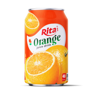 Best buy 330ml short can tropical orange fruit juice