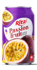 Best buy 330ml short can tropical passion fruit juice