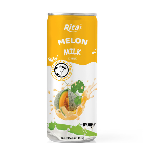 Best natrual Melon juice with real milk drink