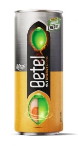 Betel nut Energy drink recovery power 250ml slim cans