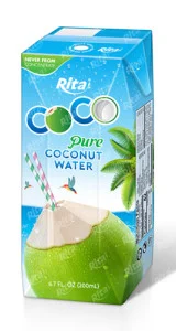 Beverage  Supplies Coco water 200ml Prisma Tetra 
