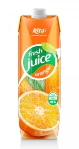 Box 1L fresh fruit orange from tropical fruit