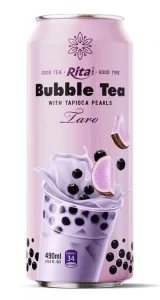 Bubble Tea 490ml can Taro