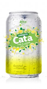 Carbonated Natural Lime Lemon Flavor Drink