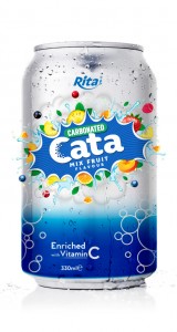 Carbonated Natural Mix Fruit Flavor Drink