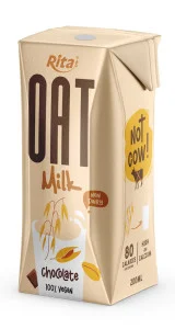 Chocolate and Oat Milk drink