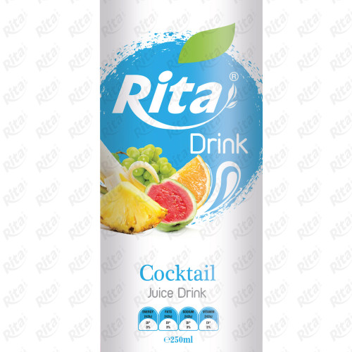 Cocktail juice drink 250ml