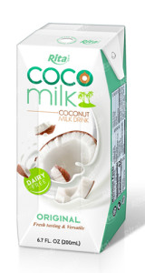 Coco Milk Tetra pak 200ml 07