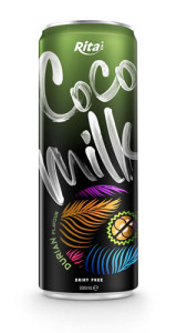 Coco Milk have durian flavour in tin can 330ml