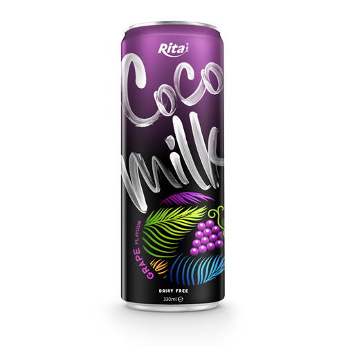 Coco Milk have grape flavour  330ml
