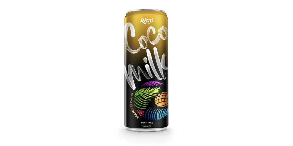 Coco Milk have mango flavour in tin can 330ml