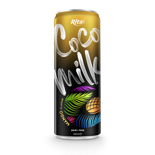 Coco Milk have mango flavour in tin can 330ml