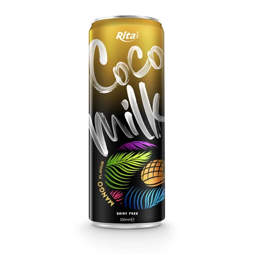 Coco Milk have mango flavour in tin can 330ml