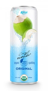 Coco Organic Sparkling 320ml can 01