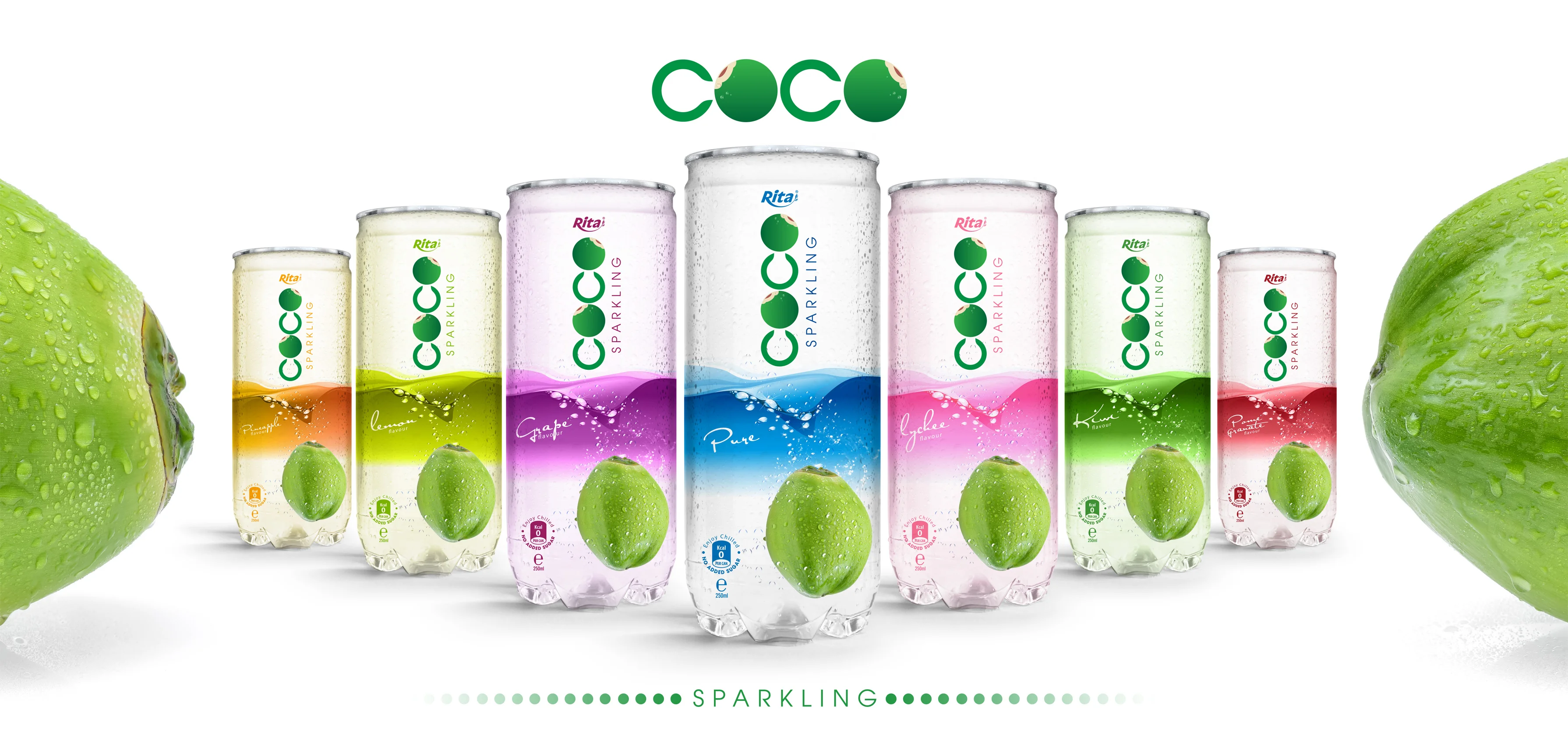 Coco Sparkling Bottle can 250ml