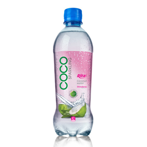 Coco Sparkling strawberry flavour 450ml
