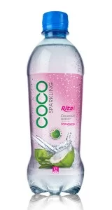 Coco Sparkling strawberry flavour 450ml
