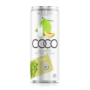 Coco water pulp with  melon 330ml