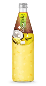 Cocomilk with nata de coco 485ml durian