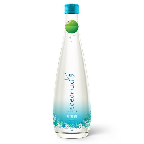 Coconut all natural glass bottle 300ml