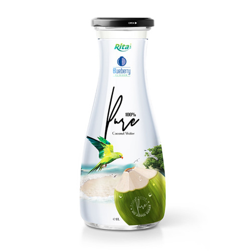 Coconut water with blueberry flavour of juice manufacturers