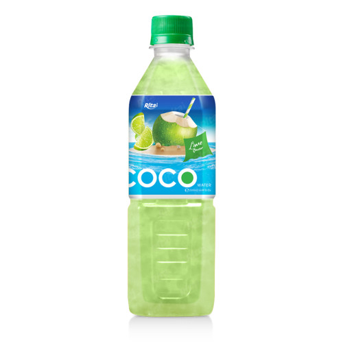 Coconut water with lime flavor 500ml Pet bottle 2