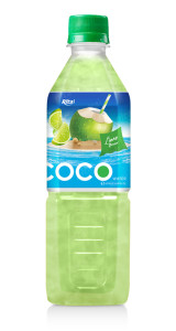 Coconut water with lime flavor  500ml Pet bottle 2 