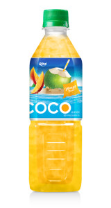 Coconut water with mango flavor  500ml Pet bottle 2