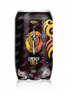 Supplier cola flavor energy soft drink 350ml Pet can