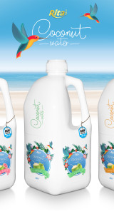 Design Bottle PP 2L Coconut water 02