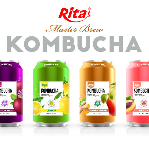 Design Kombucha 330ml can