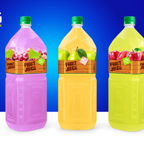 Design Pet Bottle 2L tropical fruit drinks
