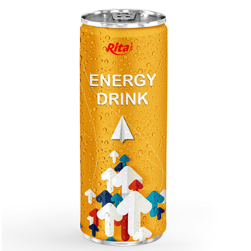 Energy drink 250ml aluminum can