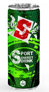 Energy drink 250ml aluminum cannedsport
