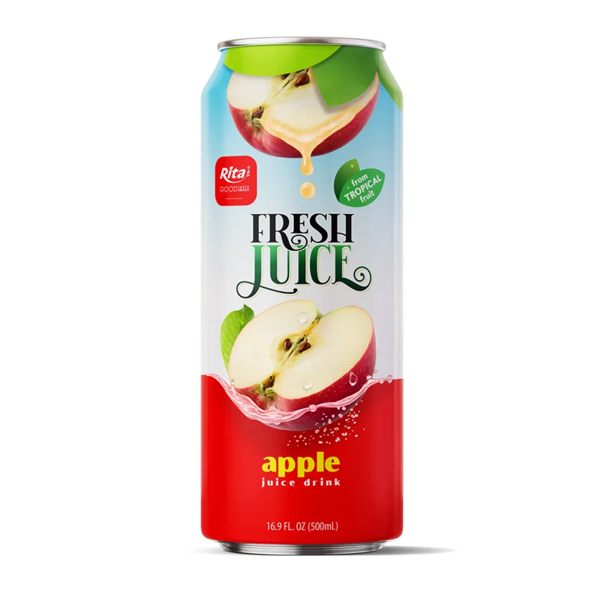 Fresh Apple fruit Juice 500ml RITA Beverage
