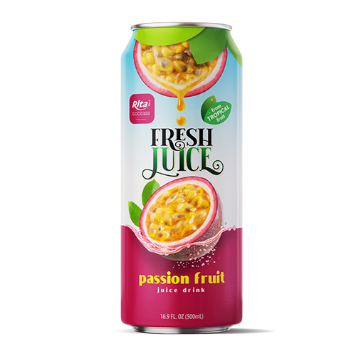 Fresh passion fruit Juice good taste RITA Beverage