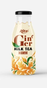 Ginger Milk Tea 280ml Glass Bottle