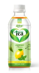 Green Tea 350ml Lemon mint 1