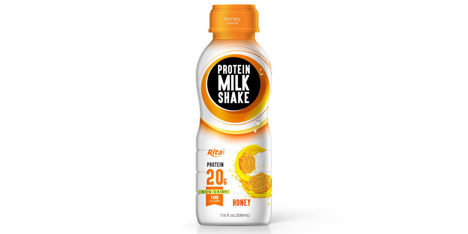 Hony in Protein milk shake
