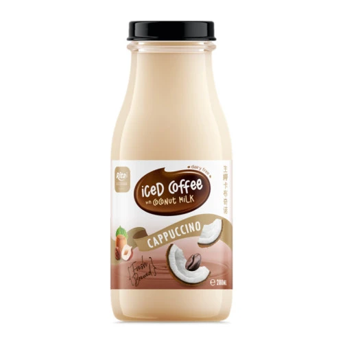 Iced Coffee Coco Milk Capuchino 280ml Glass